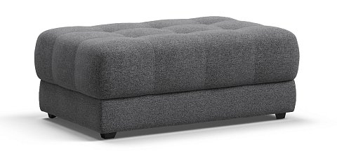 Босс пуф Рогожка Мальмо серый 1