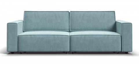 Диван Босс Софт Модуль велюр Монолит аква 2