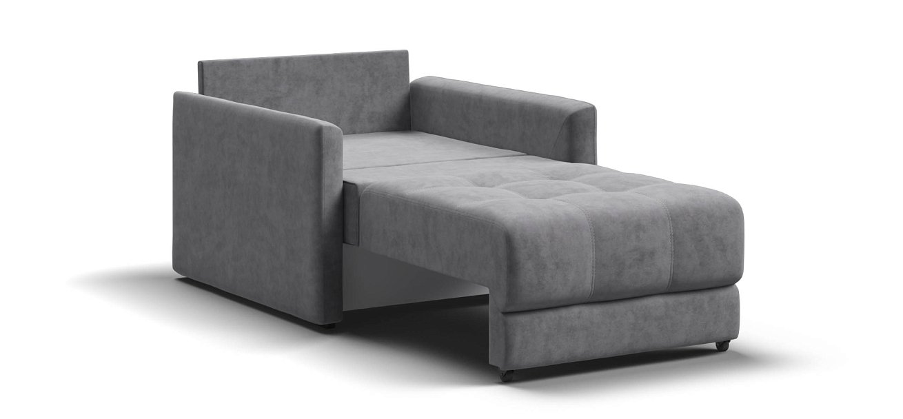 Босс Лофт кресло-кровать велюр Роял агат