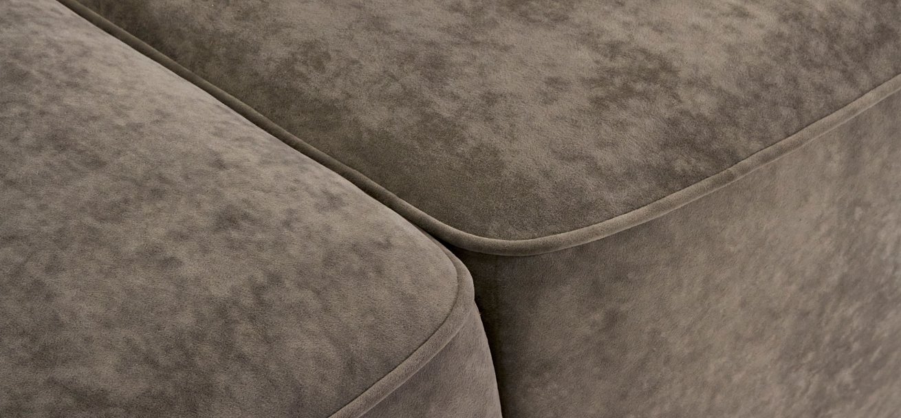 П-образный диван Кинг Модуль велюр Роял тауп