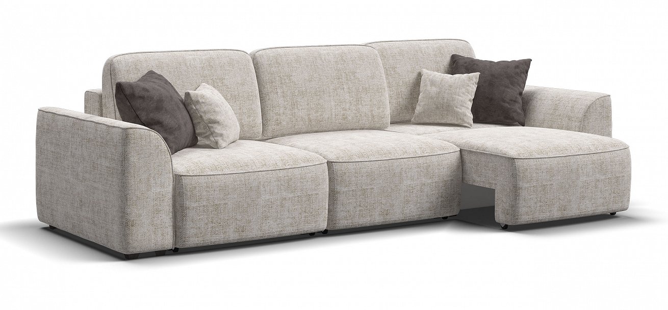 Диван Кинг Модуль Макс Шенилл Смарт кварц