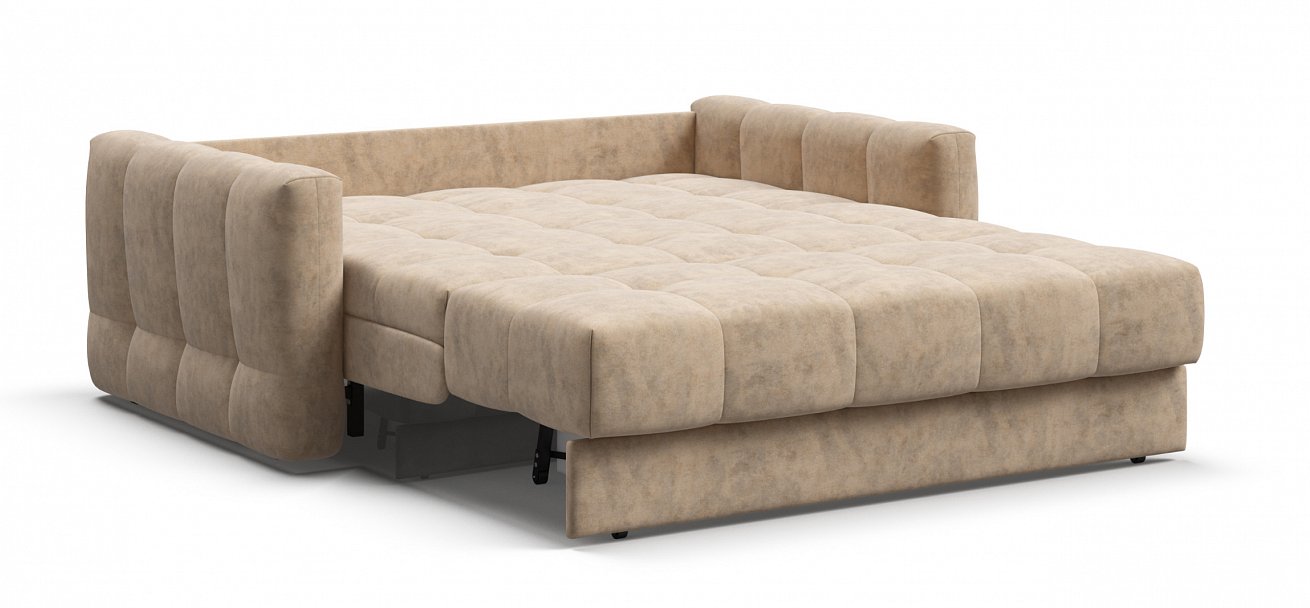 Диван Босс Слип 140 велюр Роял шампань