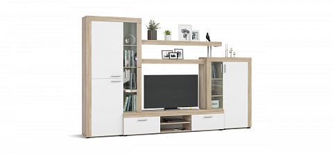 Стенка Монтана Сонома, Белый снег 1