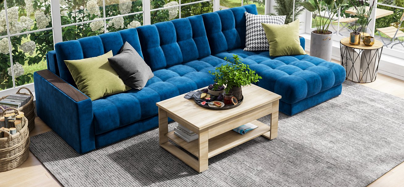 Стол журнальный Люкс Сонома