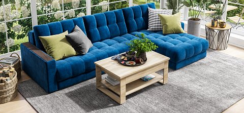 Стол журнальный Люкс Сонома 2