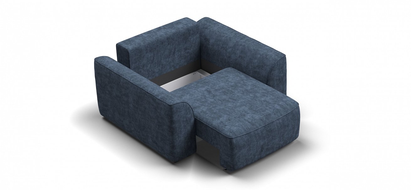 Кресло Кинг Модуль велюр Роял синий