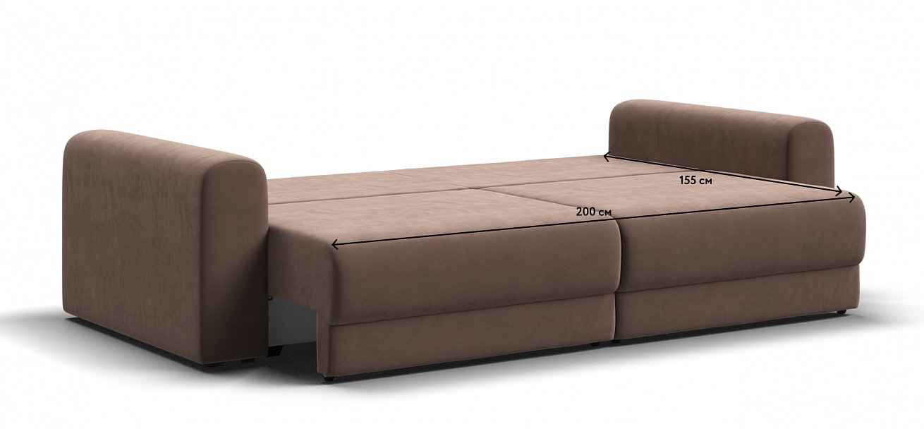 Модульный диван Ричмонд Модуль велюр Монолит мокко