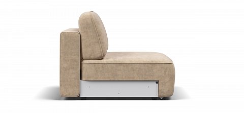 Кинг Модуль спальное место велюр Роял шампань 3