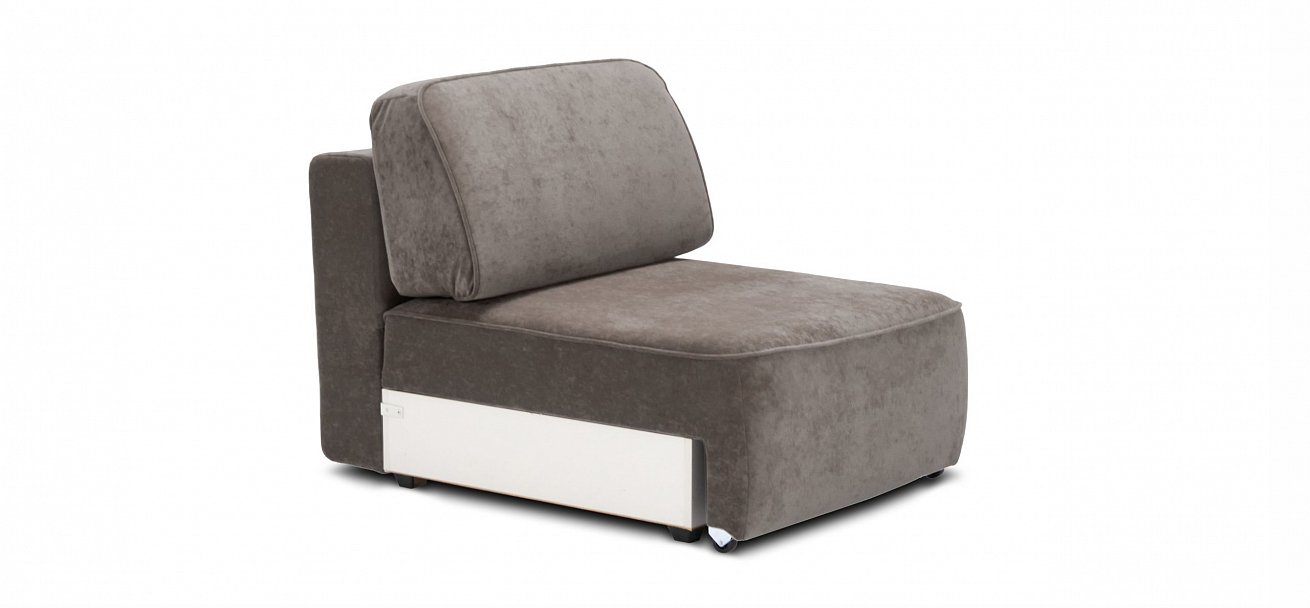 Кинг Модуль спальное место велюр Роял тауп