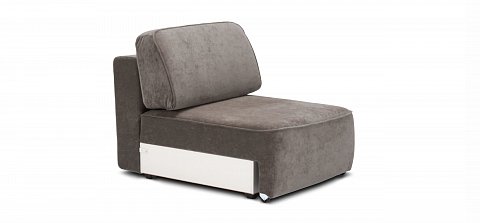 Кинг Модуль спальное место велюр Роял тауп 1