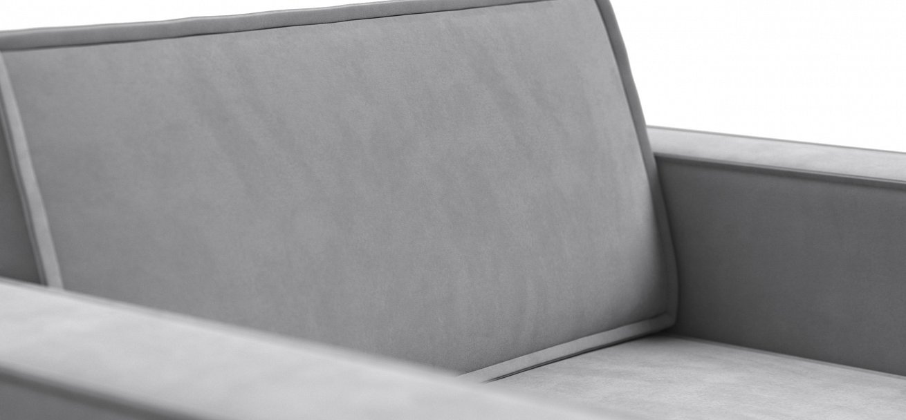 Кресло Босс Софт Модуль велюр Монолит сталь