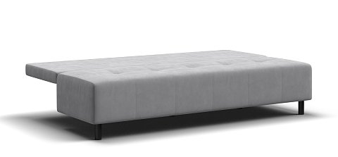 Диван Бостон Мини велюр Монолит сталь 3