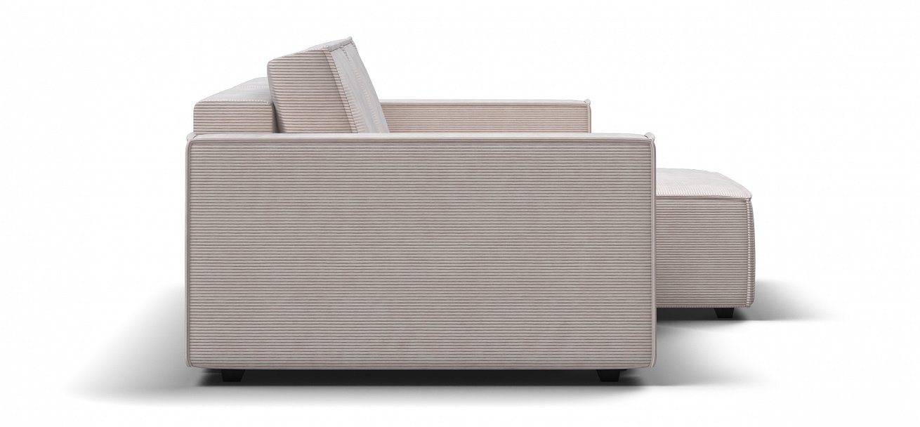 Угловой диван Босс Софт Модуль Вельвет Корд бежевый