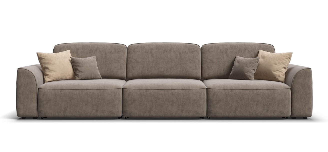 Диван Кинг Макс велюр Роял тауп