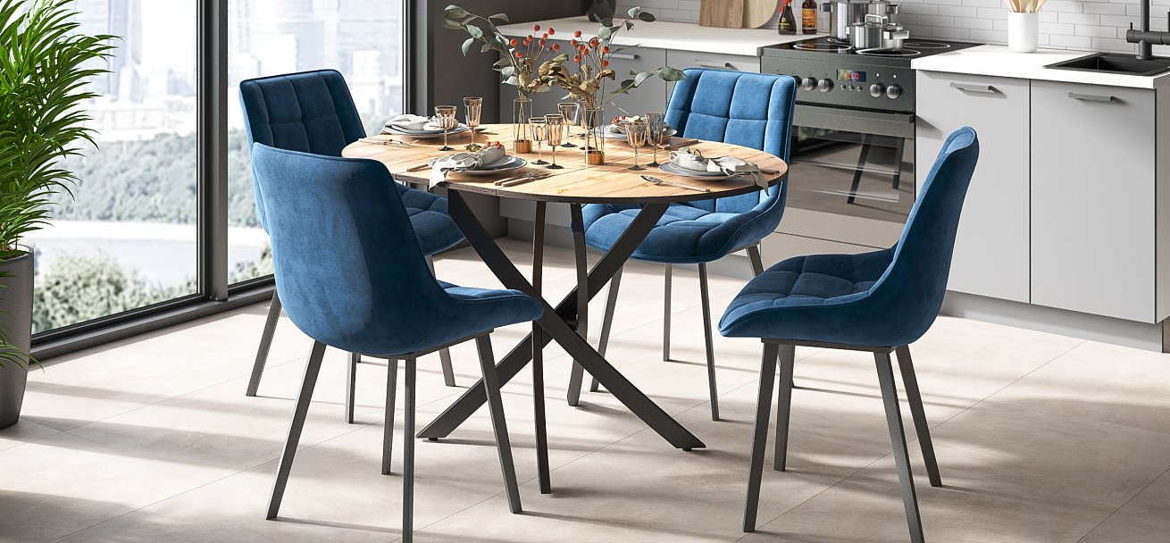 Стол Босс Ван Дуб вотан, Черный