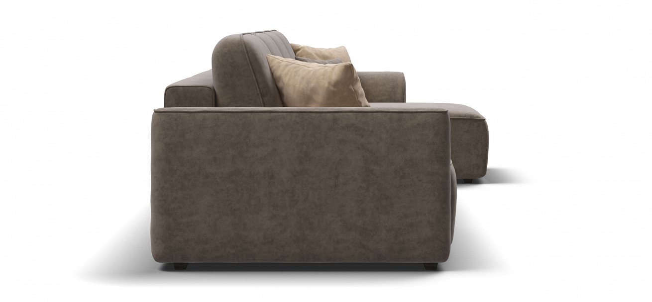 Угловой диван Кинг Модуль Макс велюр Роял тауп