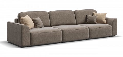 Диван Кинг Макс велюр Роял тауп