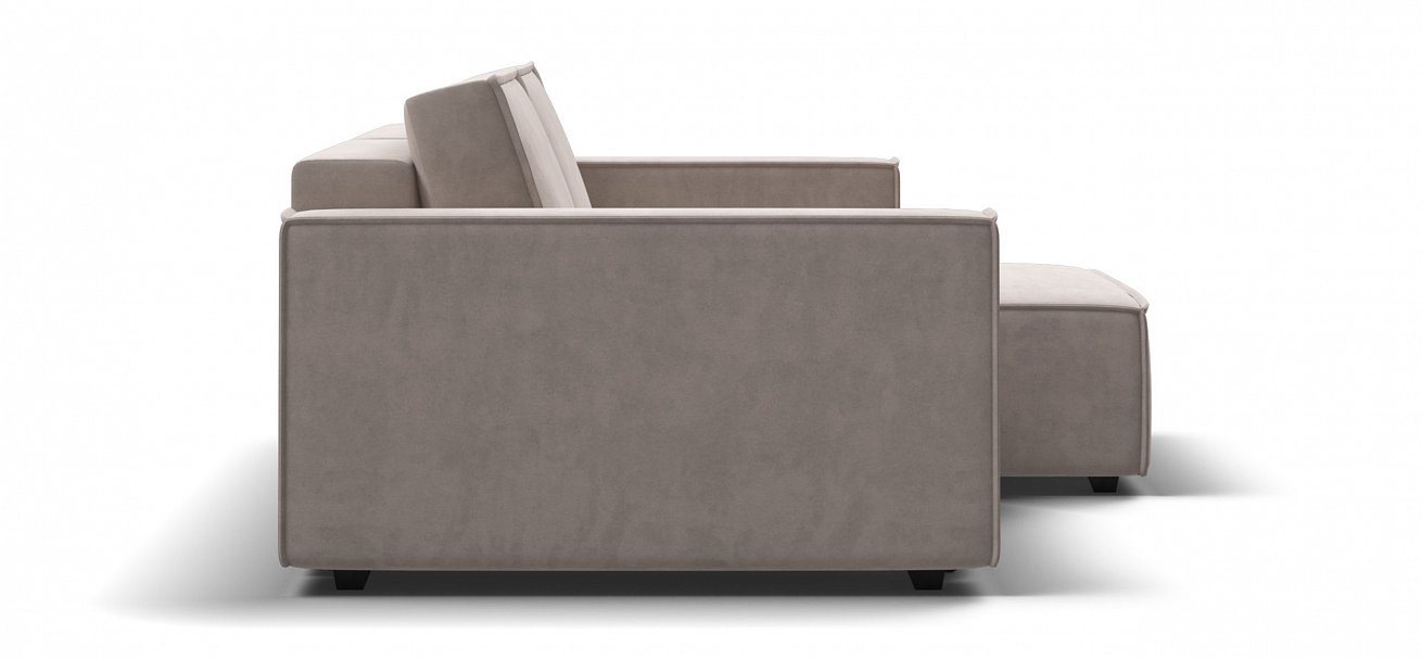 Угловой диван Босс Софт Модуль велюр Монолит латте