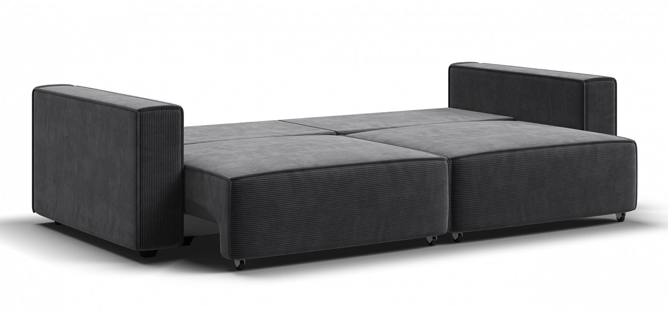 Диван Босс Софт Модуль Вельвет Корд графит