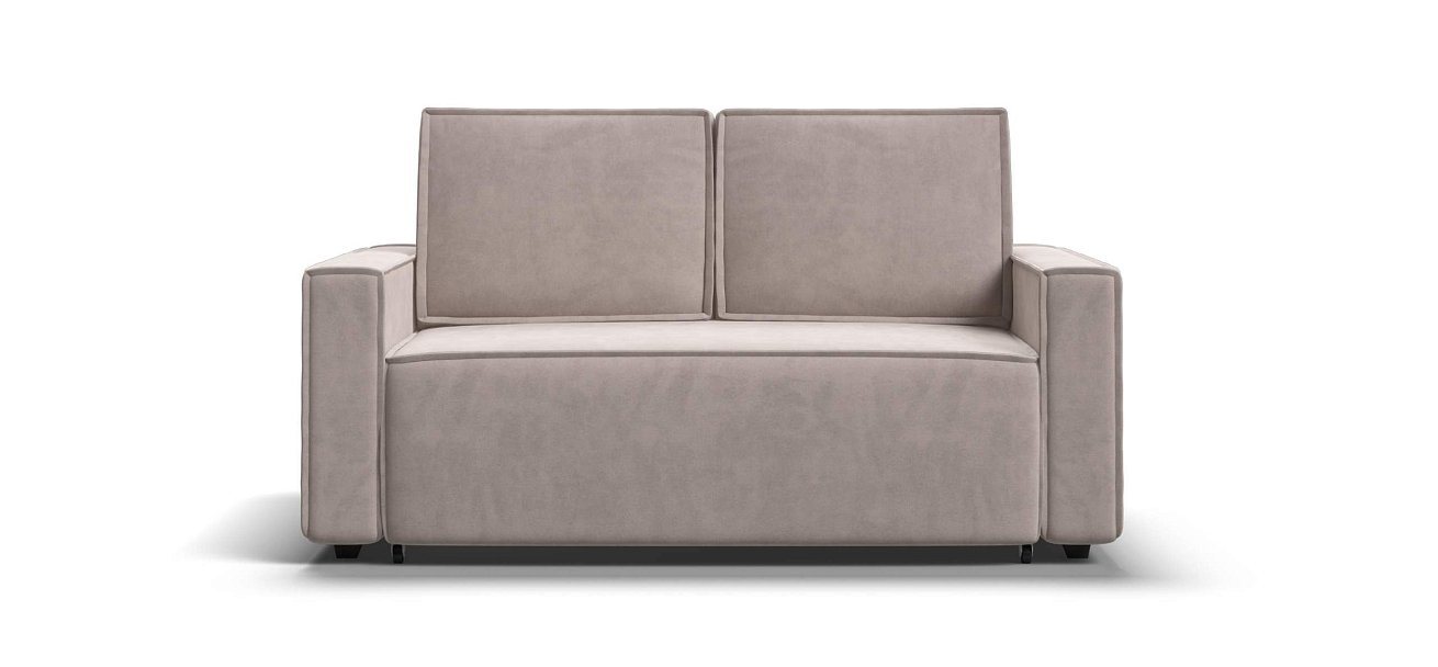 Диван Норд двухместный велюр Монолит латте