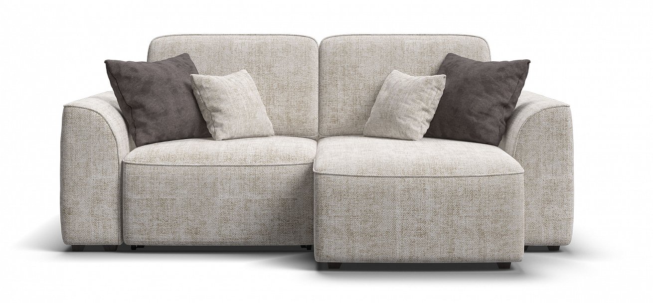 Угловой диван Кинг Модуль Шенилл Смарт кварц