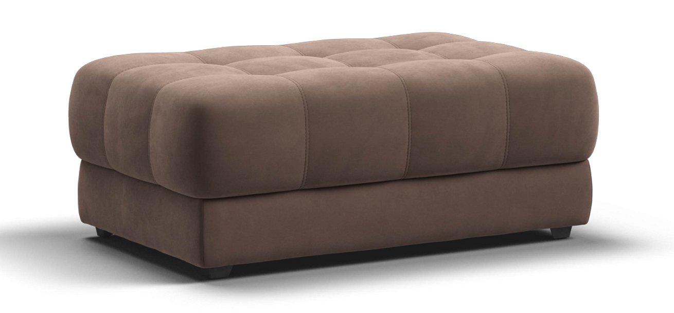 Босс пуф велюр Монолит мокко