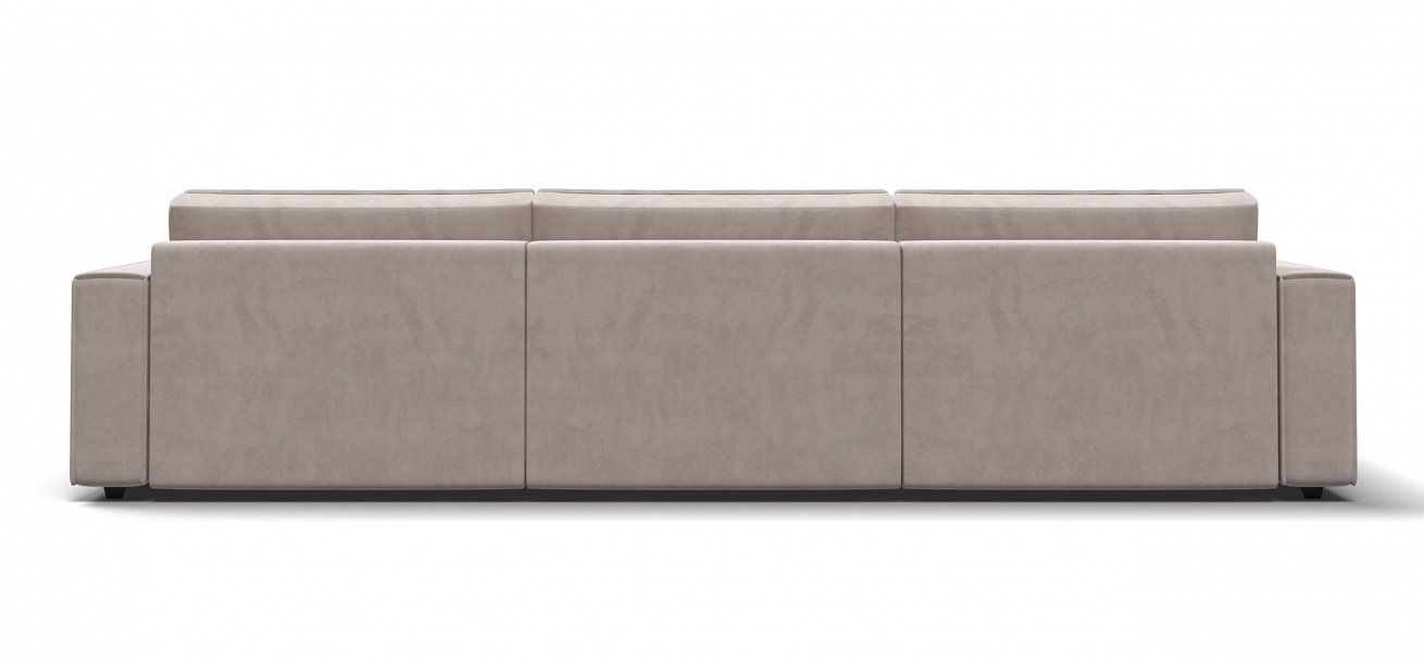 Диван Босс Софт Модуль Макс велюр Монолит латте