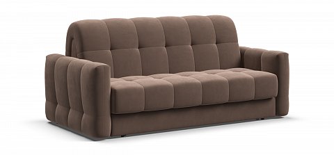 Диван Босс Слип 160 велюр Монолит мокко