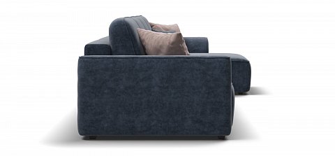 Угловой диван Кинг Модуль Макс велюр Роял синий 3