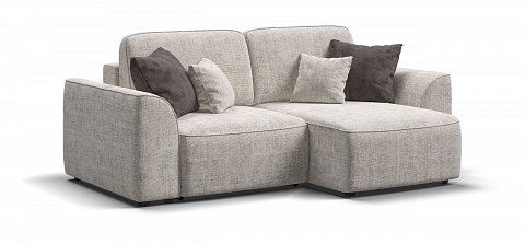 Угловой диван Кинг Модуль Шенилл Смарт кварц 1