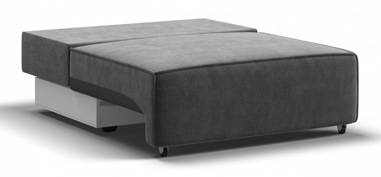 Босс Софт Модуль спальное место велюр Монолит серый