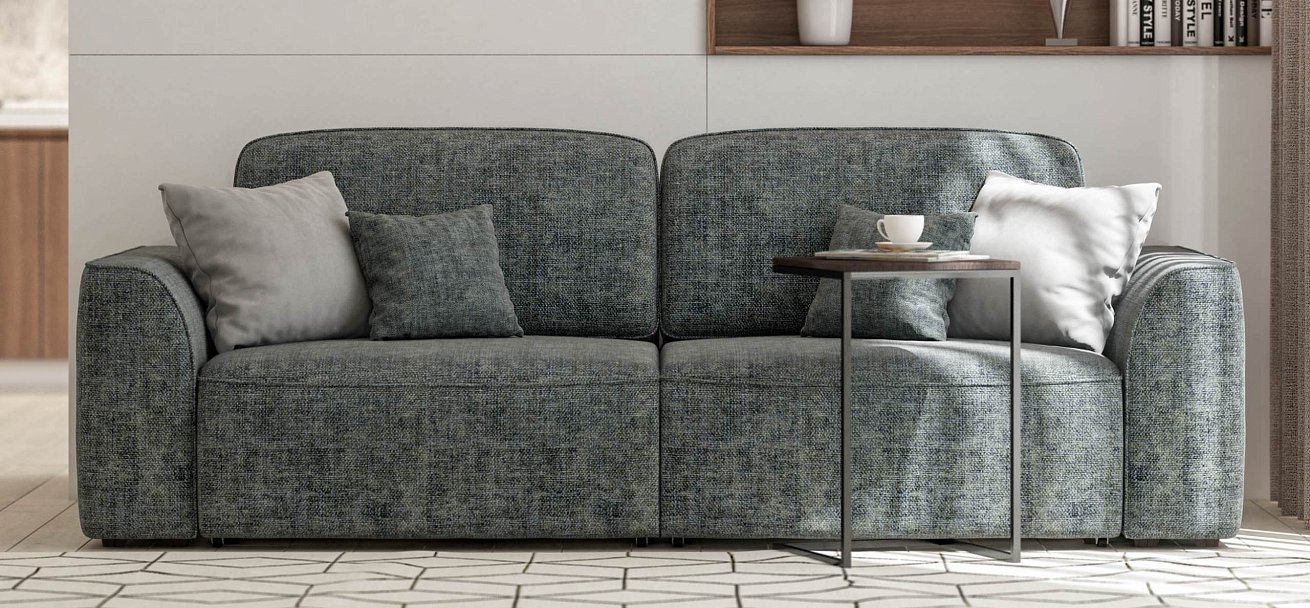 Диван Кинг Шенилл Смарт серый