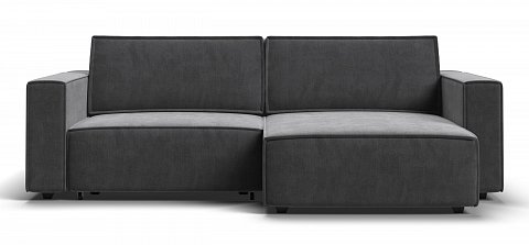 Угловой диван Босс Софт Модуль велюр Монолит серый 2
