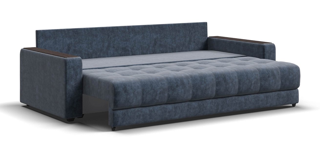 Диван Босс велюр Роял синий