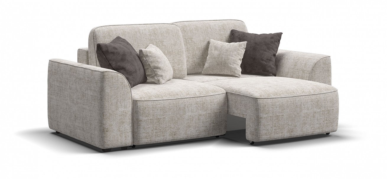 Диван Кинг Модуль Шенилл Смарт кварц