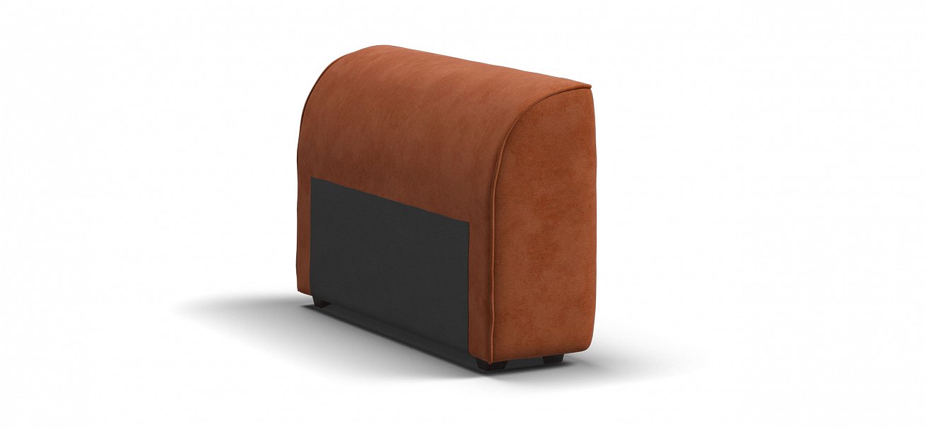 Кинг Модуль подлокотник 2 шт. велюр Алькантара оранж