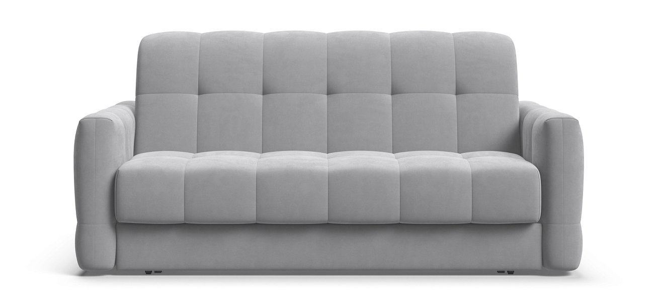 Диван Босс Слип 160 велюр Монолит сталь