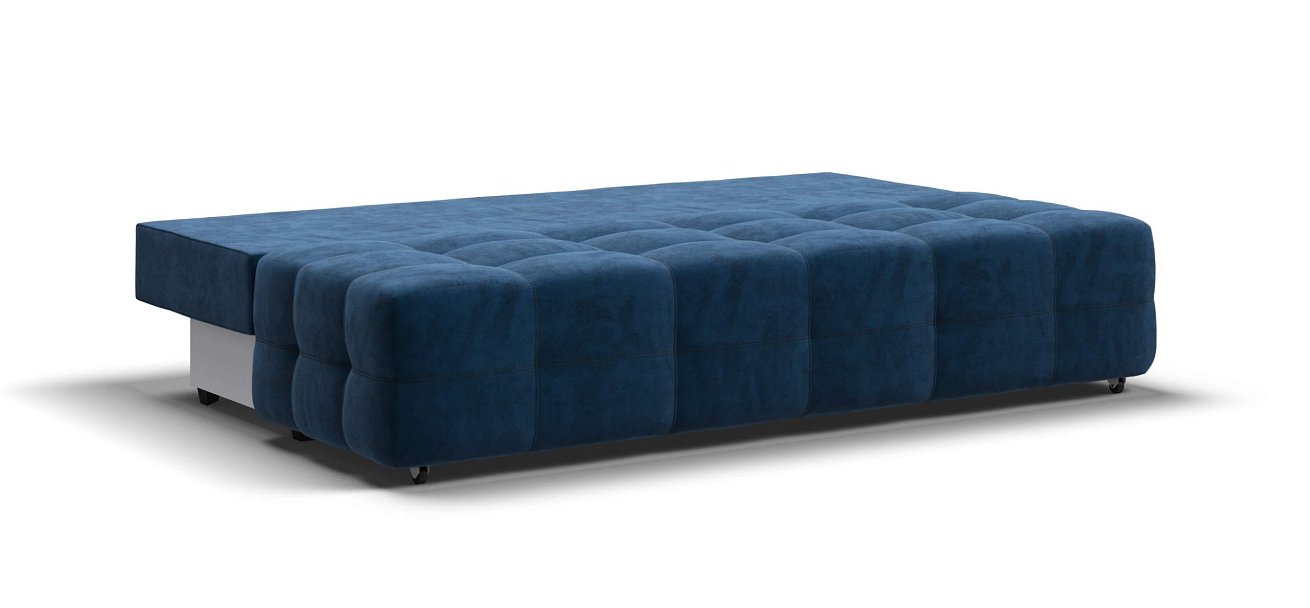 Диван Денди Мини велюр Монолит синий