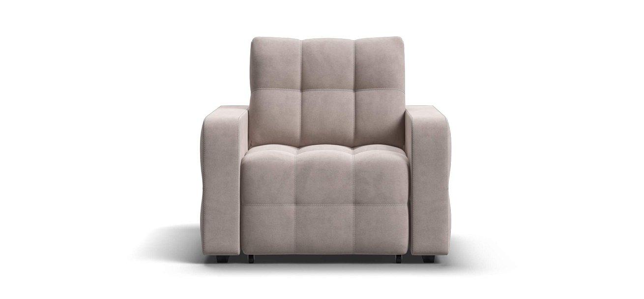 Денди кресло-кровать велюр Монолит латте