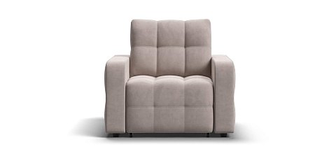 Денди кресло-кровать велюр Монолит латте 1