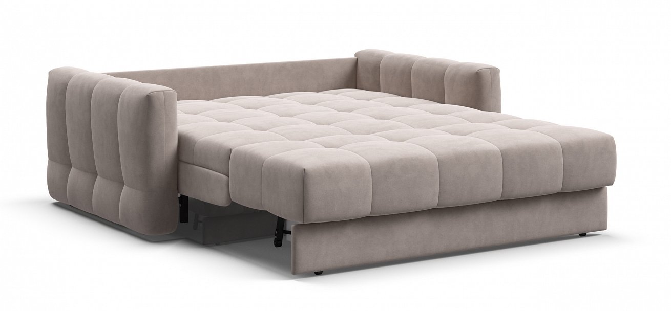 Диван Босс Слип 140 велюр Монолит латте