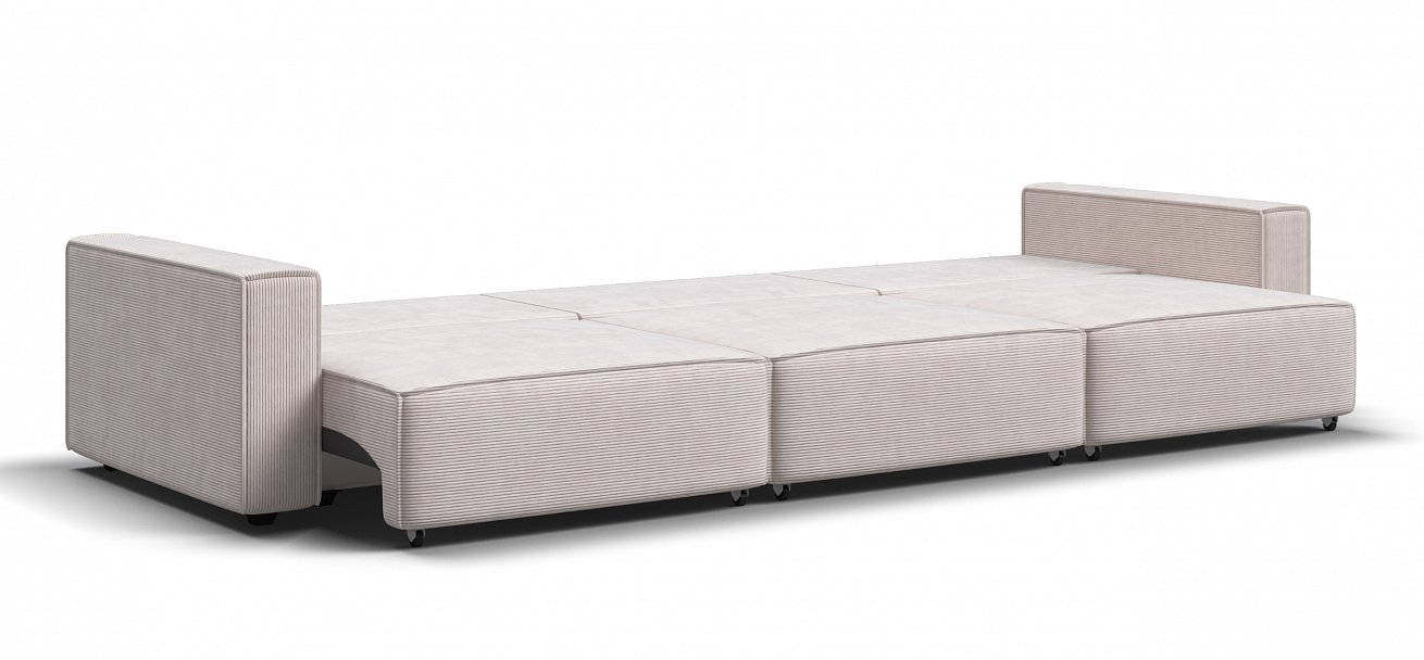 Диван Босс Софт Модуль Макс Вельвет Корд бежевый