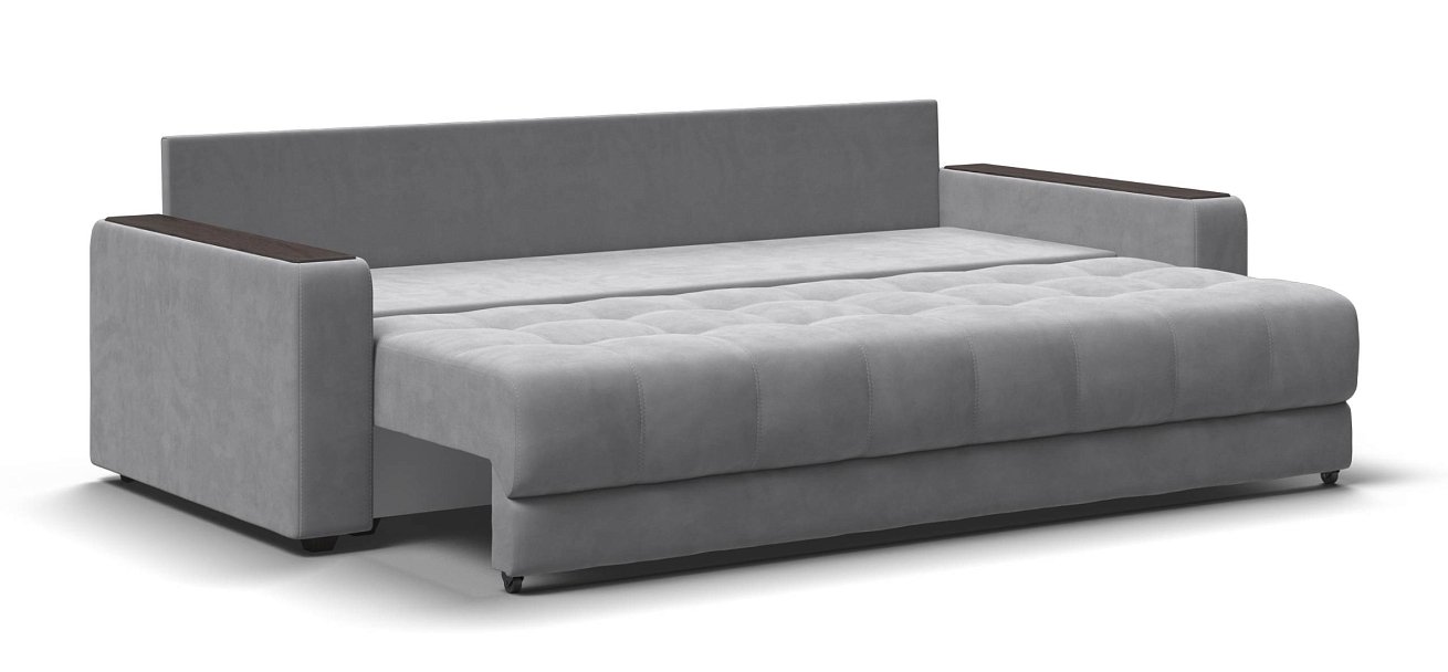 Диван Босс велюр Монолит сталь