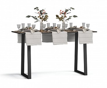 Стол Лофт-125 Крафт табачный