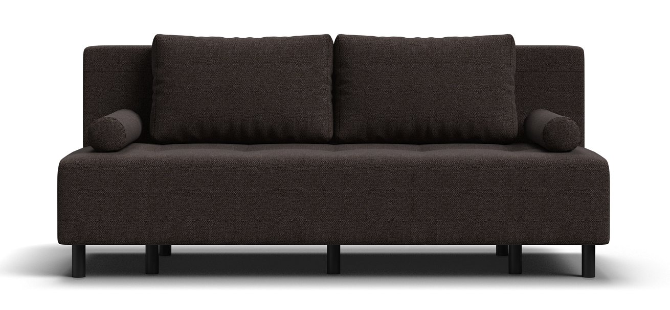 Диван Бостон Мини Рогожка Мальмо шоколад