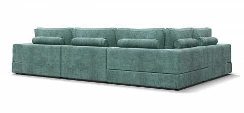 П-образный диван-кровать Босс Модуль Шенилл Глосс минт 3