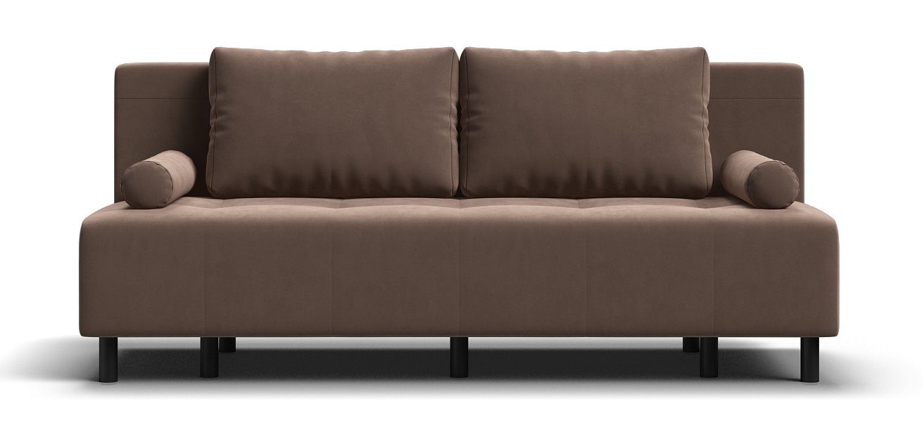 Диван Бостон Мини велюр Монолит мокко