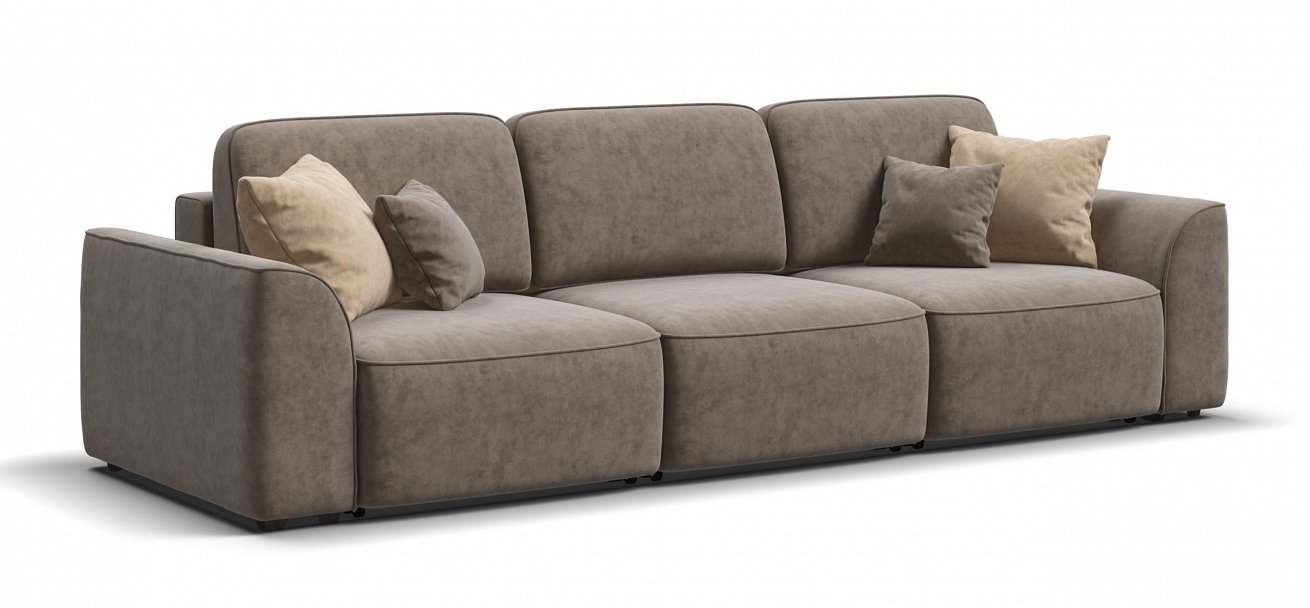 Диван Кинг Модуль Макс велюр Роял тауп