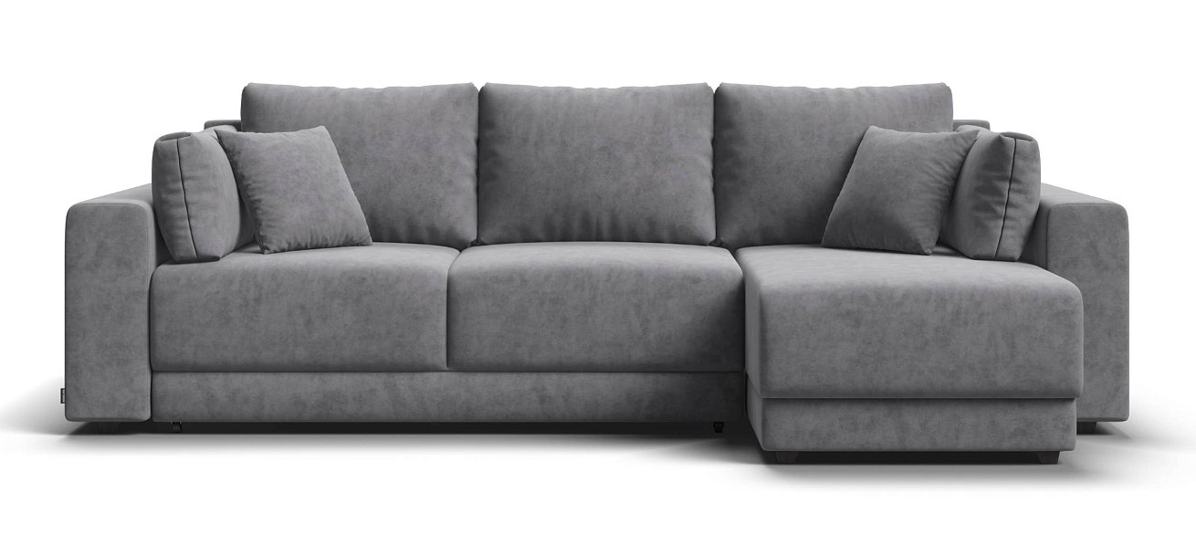 Угловой диван Босс Прайм ХЛ велюр Роял агат