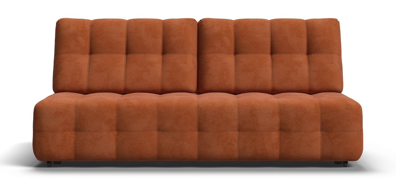 Диван Босс Мини велюр Алькантара оранж